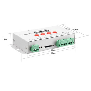 K1000C SD карта для WS2801 WS2811 WS2812B пиксельный светодиодный контроллер K-1000C RGBIC Светодиодная лента контроллер - Product Image 3