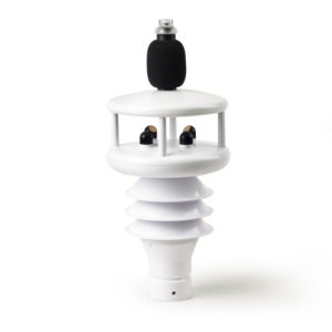 Sensor de estación meteorológica con viento, temperatura, humedad, presión, lluvia, ruido solar, polvo - Product Image 1