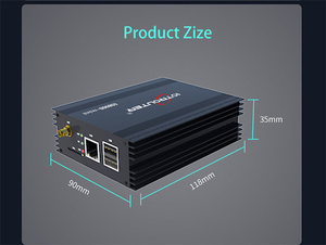 Drahtlose MQTT Modbus Ethernet LTE Edge Gateway-Unterstützung QOS TLS und kunden spezifische Logik steuerung Iot PLC Gateway Iot-Lösung