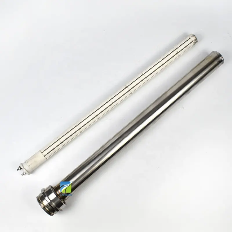 Laiyuan aquecedor de tubo, 220v 1500w alto tem forno de cerâmica cordio sílica bobbin radiante