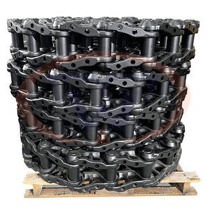 Rantai jalur kail Pc210 Pc300, suku cadang <span class=keywords><strong>Undercarriage</strong></span> baja 112-32-00010 Pc160 Pc200-3 Pc200-8 Pc210 Pc300 Pc300Lc-3 Pc1250 - Product Image 1