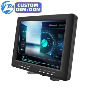 8 Inch High Brightness IPS TFT Touch Screen Display New 4:3 VGA Desktop Industrial LCD <strong>Monitor</strong>