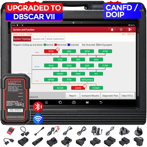 เปิดตัวเครื่องมือวินิจฉัยระบบเต็มรูปแบบบลูทูธ Wi-Fi X431 V + V5.0 10.1นิ้วพร้อม dbscar VII - Product Image 3