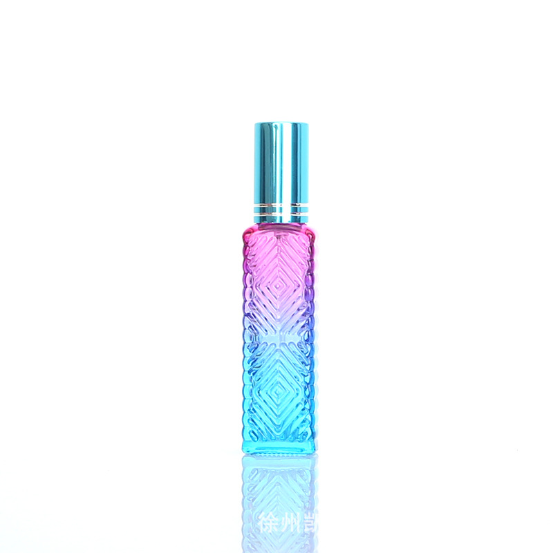 Bouteille diamant bleu-violet