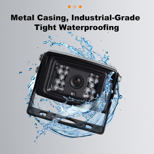 12V 24V IP68防水红外夜视倒车侧倒车报警卡车后视摄像头停车传感器，用于车辆记录 - Product Image 5