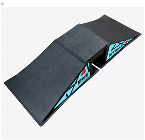 Skatepark Set With Grind Rail Single-Piece Skateboard <strong>Ramp</strong>, Bike <strong>Ramp</strong>, Skate <strong>Ramp</strong> - Design for Beginners, More Durable, Safe - Product Image 2