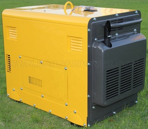 Kral TOYO MAX jeneratör 6 Kw 6000 W 6 kVA bakır tel anahtar başlangıç taşınabilir 186fa sessiz ses geçirmez taşınabilir dizel jeneratör - Product Image 4