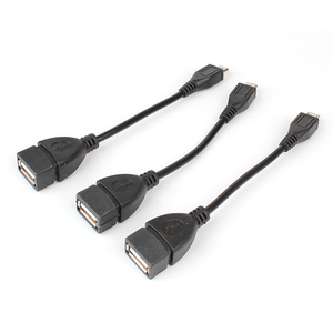 Fabrika fiyat Usb otg kablo kadın USB 2.0 OTG erkek kabloları veya V8 android mikro USB veri kabloları - Product Image 1