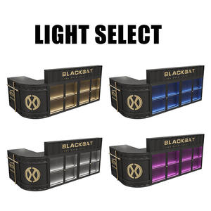 Chất Lượng Cao Cấp Gỗ Bàn Rèn Sắt Công Nghiệp Phong Cách Cho Rượu Vang Thanh Nếm Phòng Quầy <span class=keywords><strong>Bar</strong></span> - Product Image 5