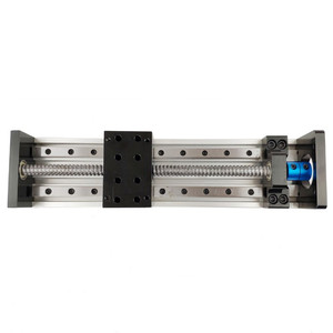 Sistema de actuador lineal SFU1605-200mm GX80, rieles de guía lineal CNC para 60 servomotores - Product Image 1