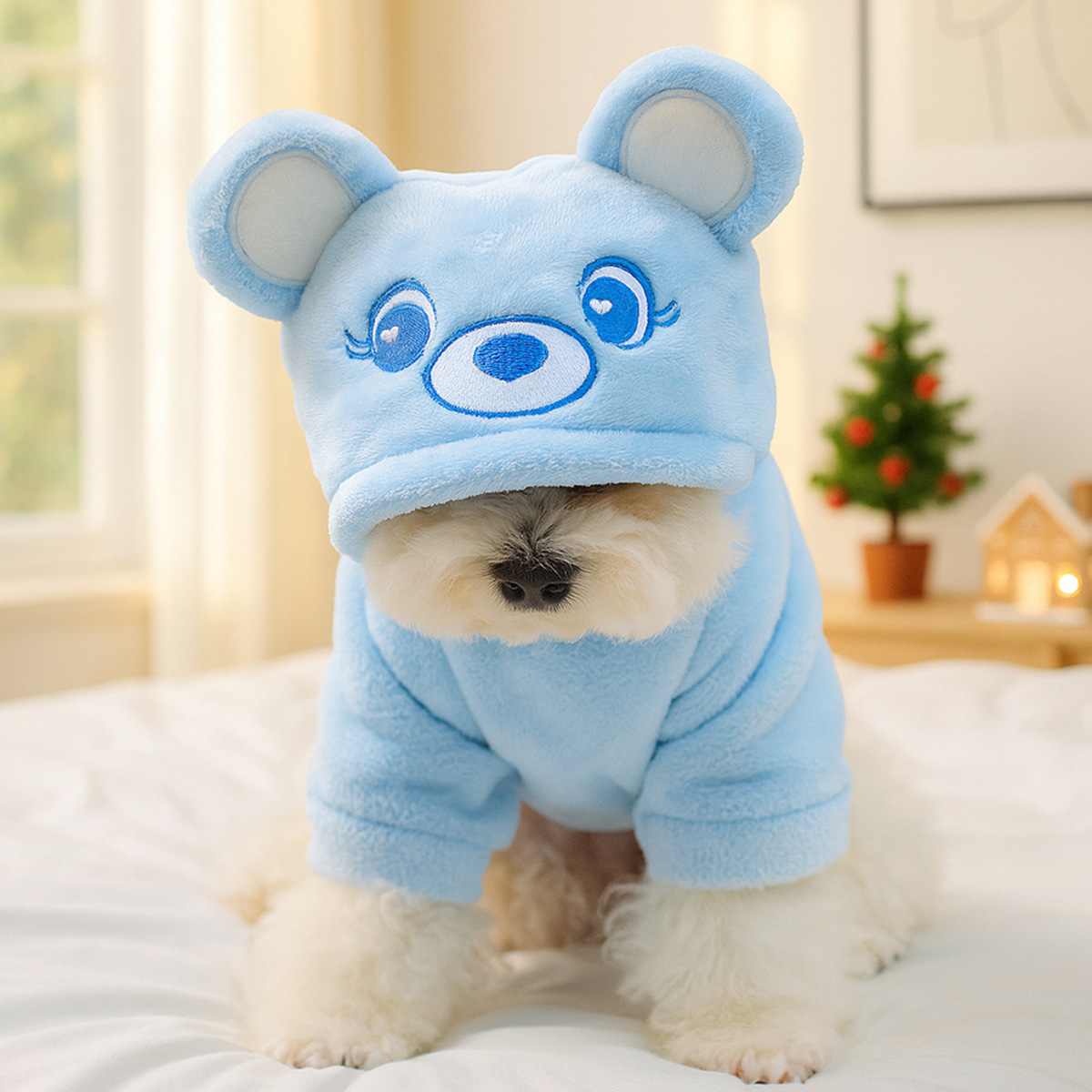 Blu - Costume da Orso Arcobaleno Trasformabile