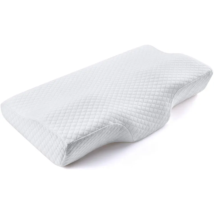 Almohada de espuma de memoria de contorno, cojín de cuello para dormir Cervical, enfriamiento a Prime, almohada lavable de apoyo suave, novedad de 2023