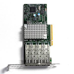 Super micro AOC-STG-I4S 4-Port 10GbE SFP Interner Ethernet-<span class=keywords><strong>Controller</strong></span> Server PCI-Schnitts telle adapter Kabel gebundener drahtloser Bestand verwendet