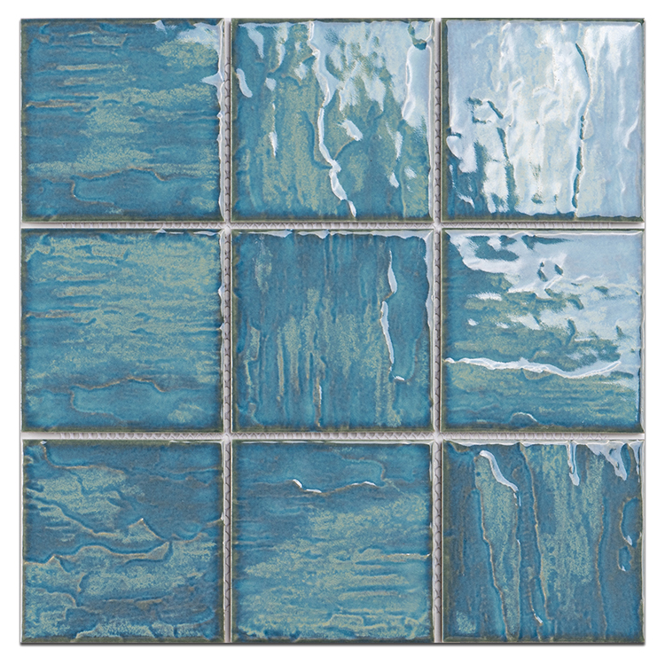 9706 mosaïque en céramique vert clair