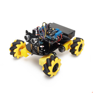 Intelligentes 360-Grad-Rotations-Autoprogrammierungsroboter-Kit Kompatibel mit Arduino Ino Mecanum-Rädern für Education Maker Boards