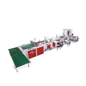 多機能自動パッチソフトループDカットハンドルバッグ製造機 - Product Image 1