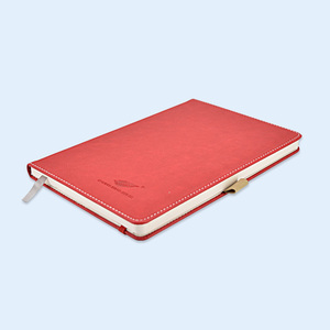 Bloc de notas A4 A5 B5 cubierta mate cuaderno de cuero PU al por mayor impresión personalizada - Product Image 5