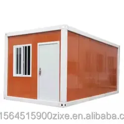 现代小型木制预制房屋两层集装箱预制房屋建筑小屋酒店公寓别墅 - Product Image 3