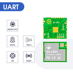 DX-SMART LR01 SMD modulo LoRa Esp32 a lungo raggio RF potenza Wireless mentale 915mHz 868 mhz15km per Arduino watchdog modulo wireless