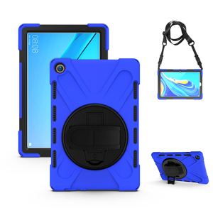 华为<span class=keywords><strong>MediaPad</strong></span> <span class=keywords><strong>M5</strong></span> <span class=keywords><strong>M5</strong></span> Pro 10.8英寸CMR-AL09 CMR-W09三合一防碎外壳坚固保护壳