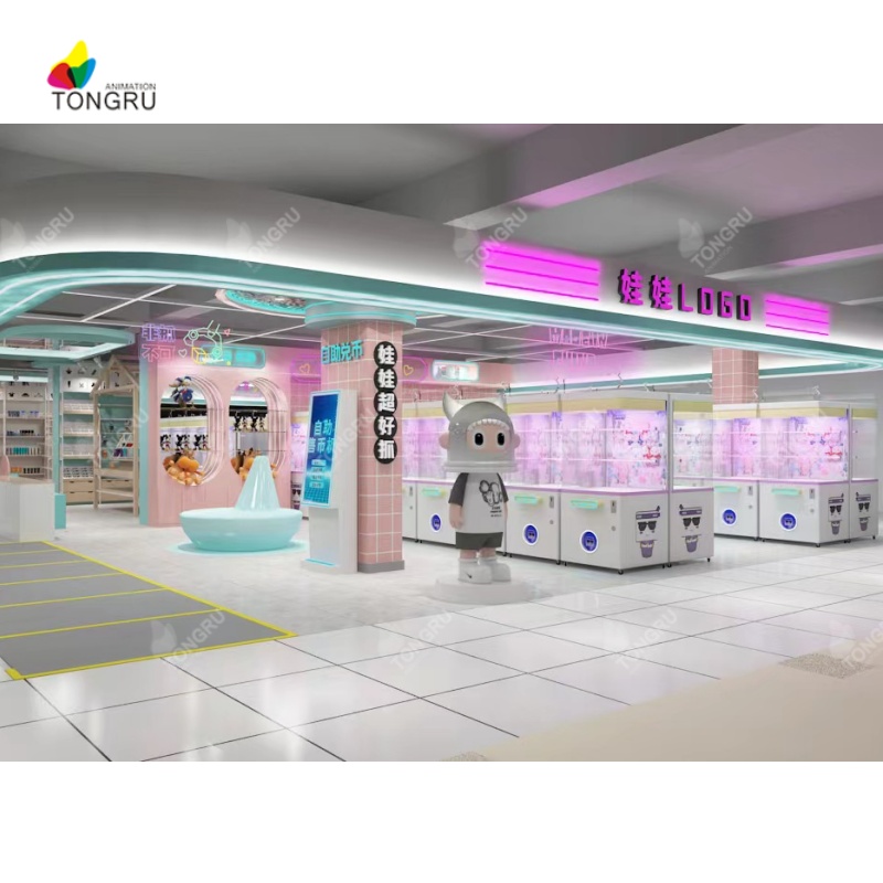 Kiosque fait sur commande de machine de griffe