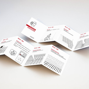 定制全彩印刷广告小册子/宣传册、传单印刷 - Product Image 2