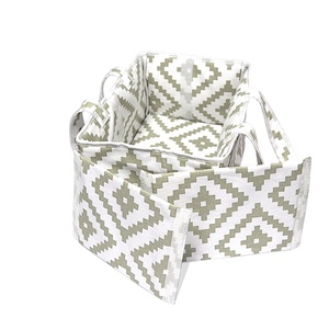 Lớn Bông Vườn Ươm Lưu Trữ Bin Tổ Chức Với Có Thể Tháo Rời Chia Bé Của Tã Caddy Cho Phòng Tắm Tổ Chức - Product Image 2