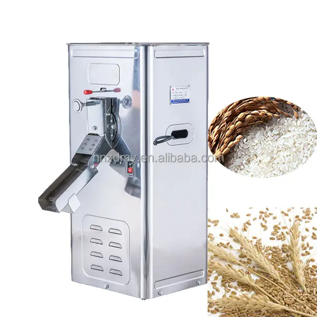 Ev Nepali pirinç Hulling makinesi çok fonksiyonlu mısır çekirdek freze makinesi fiyat