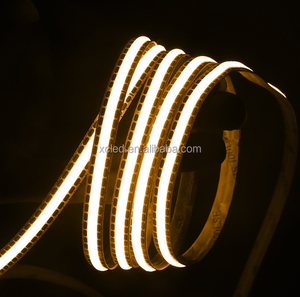 Mini tira de LED COB de 528LED de alta densidad, tiras de LED blancas RGB a todo Color, tira RGBIC suave, Control de aplicación, entrada de 12V CC, certificado ROHS - Product Image 1