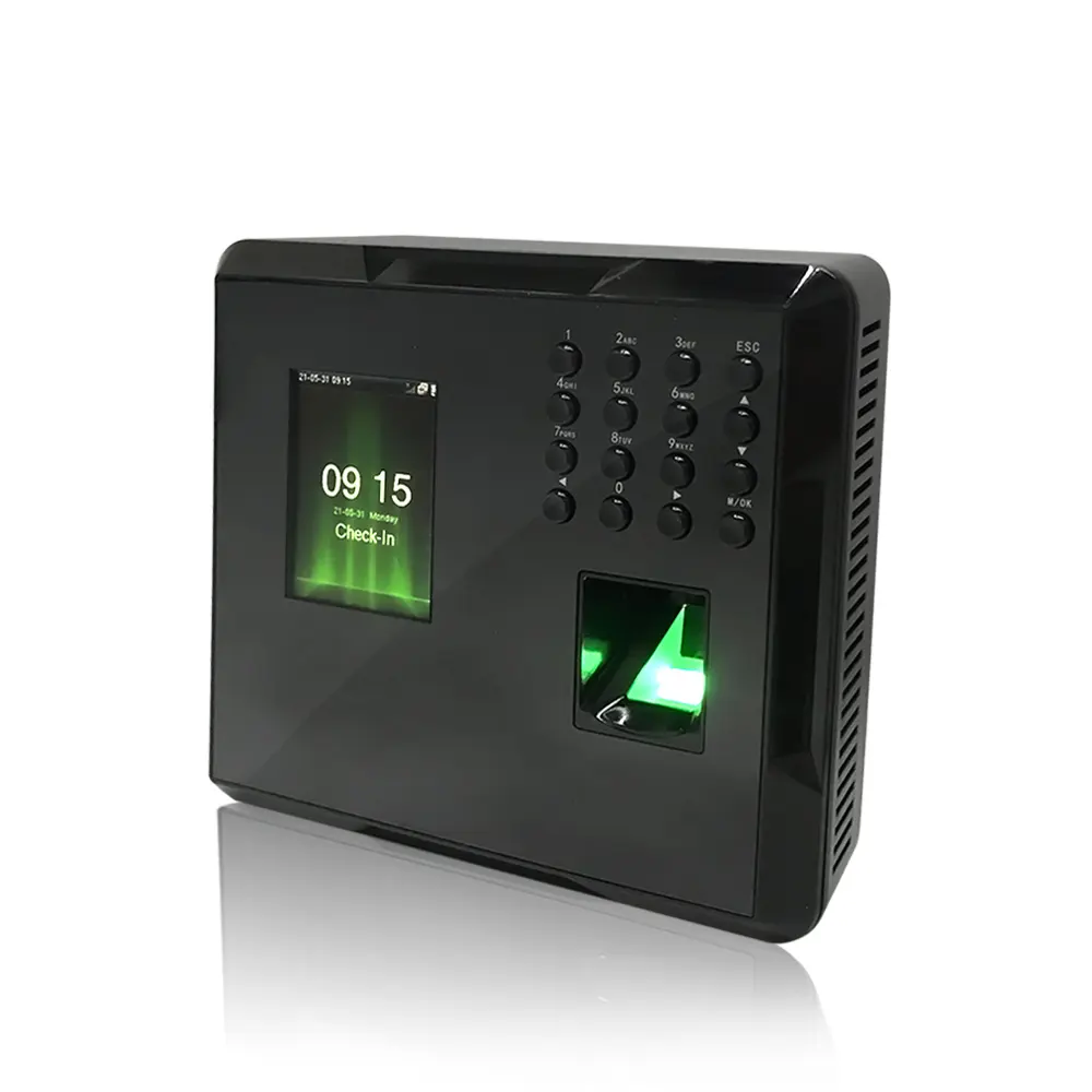 Vendita calda Fingerprint Time presenze macchina ID Card presenze TCP IP USB opzionale WiFi 3G sistema di controllo accessi