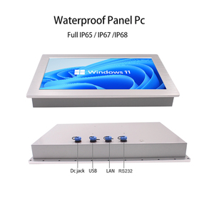 IP66防水オールインワン組み込みコンピューターファンレスウォールマウント産業用タッチスクリーンLinuxAndroidパネルPC - Product Image 2