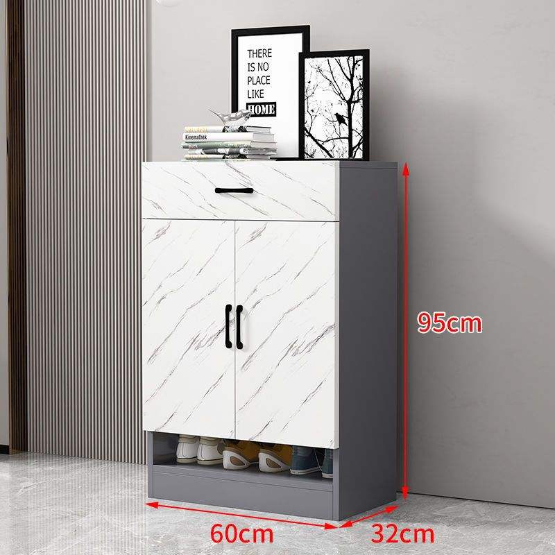 Modèle gris clair de luxe à deux portes, grande capacité.