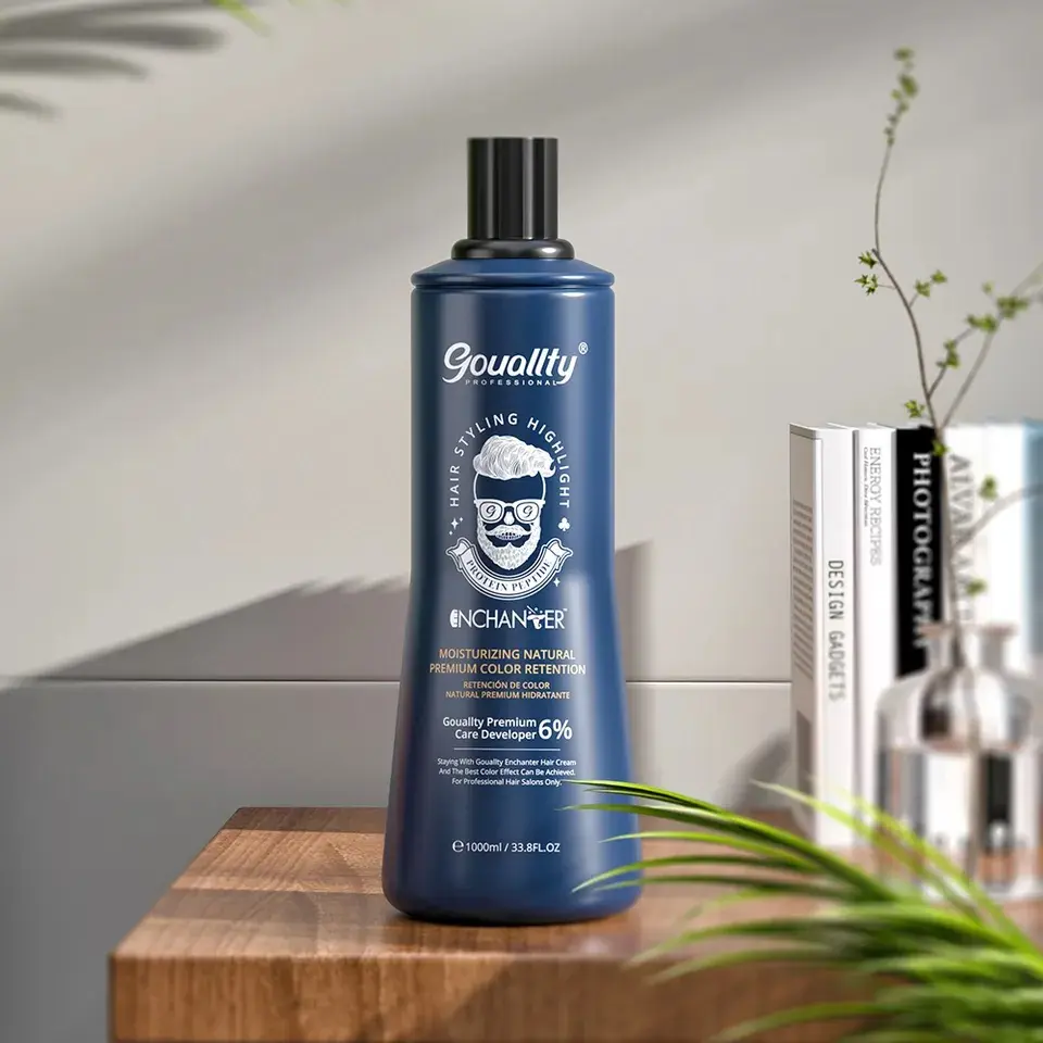 Fabricante de uso de salón personalizado al por mayor peróxido para el cabello 3% 6% 9% 12% polvo para blanquear el cabello crema desarrollador de Color