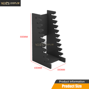 Tùy Chỉnh Đơn Giản Hiện Đại Khảm Máy Tính Để Bàn Hiển Thị Giá Thạch Anh Gạch Đá Showroom Giá Đứng - Product Image 4