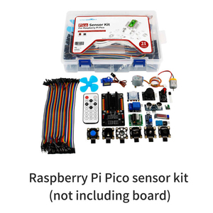 Набор сенсоров для начинающих для Raspberry Pi Pico Micropython & RP2040, экономичный Набор предметов первой необходимости