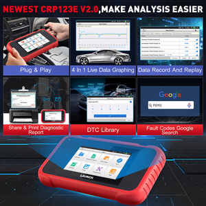 LAUNCH CRP123E V2.0 Escáner de diagnóstico de coche Obd2 Escáner Lector de código Obd2 Herramienta de diagnóstico automático Escáner - Product Image 4