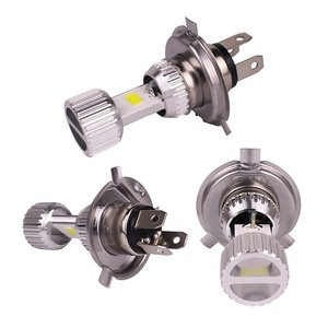 Baikqi ไฟ LED มอเตอร์ไซค์ D2 6W + 9W ไฟสูงและต่ำ9-80V หลอดไฟ H6 H4ทั้งด้านบวกและด้านลบ - Product Image 5