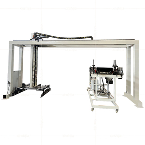 Impostazioni personalizzabili Multi asse CNC automatico lavorazione del legno di carico e scarico Gantry Truss Robot per SPC LVT pavimento porta - Product Image 1