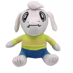 דמות המשחק sans splush צעצועים ממולאים פפירוס פריסק chara temie קטיפה צעצועים בעלי חיים ממולאים בעלי חיים & צעצועים