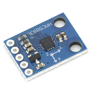 GY-273 3V-5V HMC5883L triplo asse bussola magnetometro modulo sensore a tre assi modulo campo magnetico per Arduino - Product Image 5