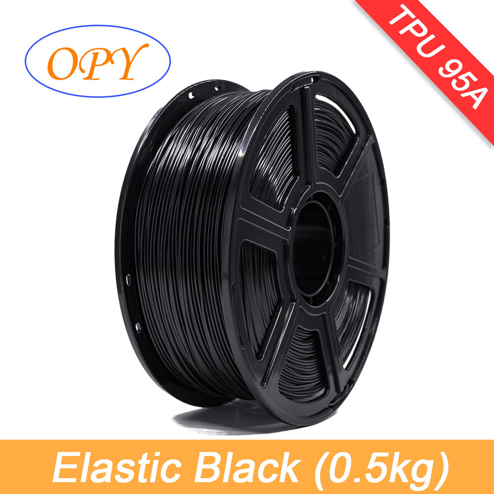 (0.5kg/roll) TPU 95A Black 1.75mm