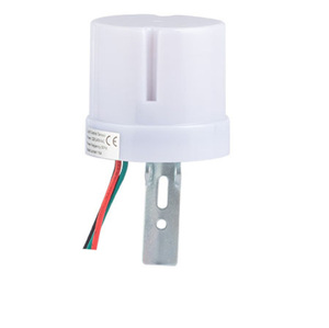 Sensor fotoeléctrico ajustable interruptor de luz 25A Sensor de control de luz
