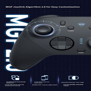 Machenike G6 Pro Wireless 2,4g Gamepads con Hall Rocker Controlador de juego de seis ejes para computadora Ns Steam personalizado