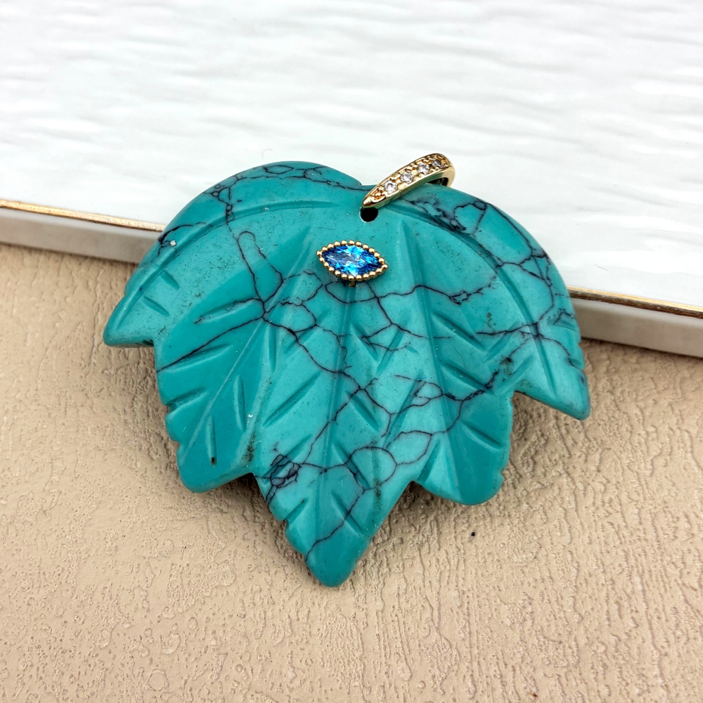 Turquoise - doré