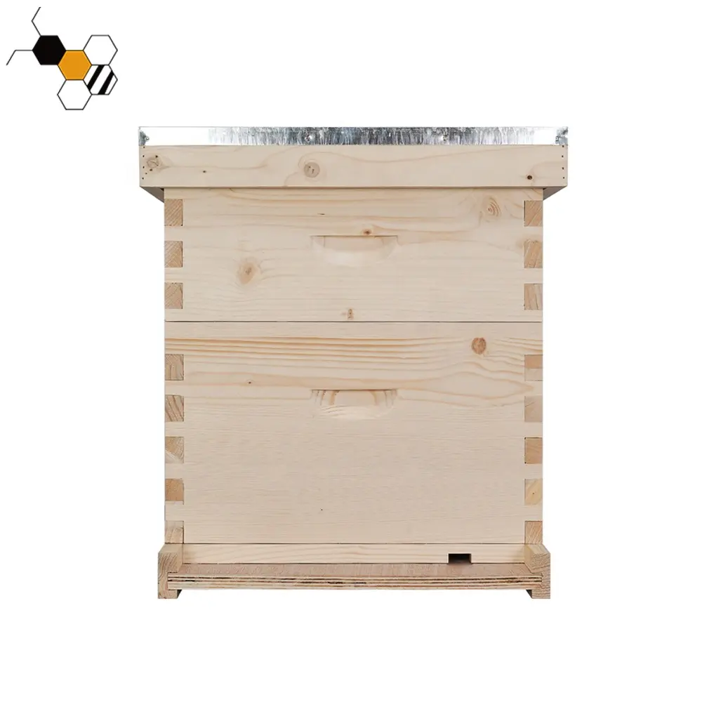 कारखाने की कीमत लकड़ी की मधुमक्खी हिव बॉक्स लैंगस्ट्रोथ मधुमक्खी की बिक्री के लिए
