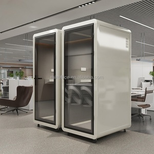 エコフレンドリーホーム防音ルーム屋内ミュートキャビントレーニングルーム会議室電話ブース可動取り外し可能