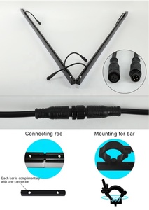 ODM 3D DMX LED Pixel Bar Direccionable RGB Bar Impermeable RGBW 12/24V LED Digital DMX LED Bar para música Hígado Iluminación de escenario - Product Image 5