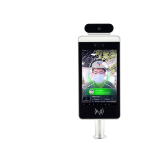 HFSecurity RA08TAndroid顔認識温度測定タイムクロックバイオメトリック時間出席マシン - Product Image 1