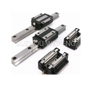 Sistema de riel de guía lineal CNC con tornillo de bola hgr20 con guías lineales de engranaje de cremallera con bloqueo para puertas correderas - Product Image 2