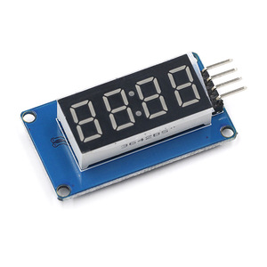 TM1637 4-Bits Digital LED-Display-Modul für Arduino 7 Segment 0,36 Zoll Uhr RED Anodenröhrchen-Vier-Serie-Laufwerk-Pack
